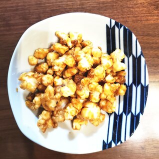 簡単油はねしない☆鏡餅おかき(甘醤油味)